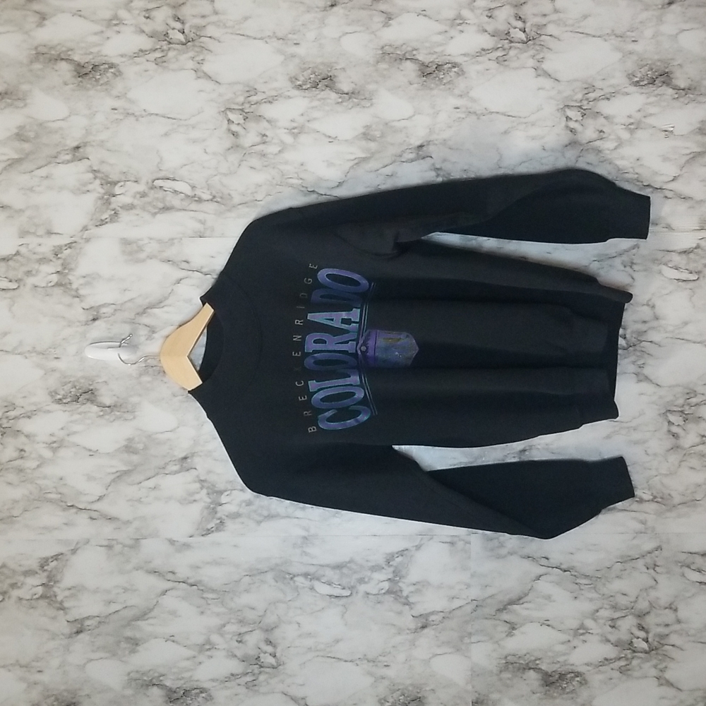 VTG Mr Lee Men's Breckenridge Colorado Crewneck